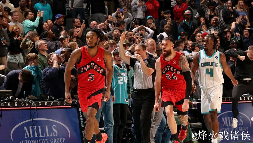 奎克利压哨三分定胜局 猛龙客场力克黄蜂豪取三连胜